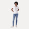 LEVI'S® WOMEN'S 720 HIGH-RISE SUPER SKINNY JEANS - MED INDIGO - WORN IN