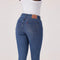 LEVI'S® WOMEN'S CURVY SUPER SKINNY - MED INDIGO - WORN IN