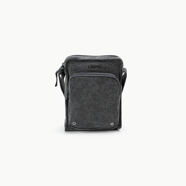 LEVI'S® MEN'S SMALL ZIP CROSSBODY BAG - GREY