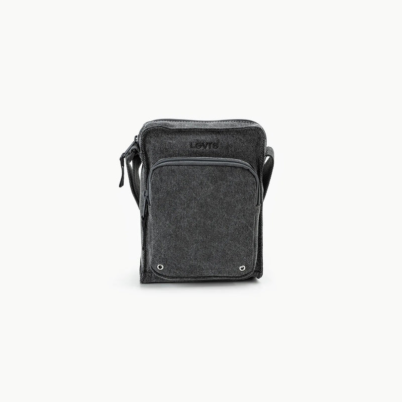 LEVI'S® MEN'S SMALL ZIP CROSSBODY BAG - GREY