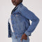 LEVI’S® WOMEN'S ORIGINAL TRUCKER JACKET - MED INDIGO - WORN IN