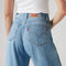 LEVI'S® WOMEN'S CINCH BAGGY JEANS - MED INDIGO - WORN IN