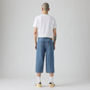 LEVI'S® MEN'S TWISTED BAGGY CAPRIS - MED INDIGO - FLAT FINISH