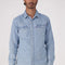 LEVI'S® MEN'S CLASSIC STANDARD FIT WESTERN SHIRT - MED INDIGO - FLAT FINISH