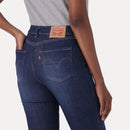 720 HIGH-RISE SUPER SKINNY JEANS - DARK INDIGO - WORN IN