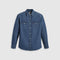 LEVI'S® MEN'S CLASSIC STANDARD FIT WESTERN SHIRT - DARK INDIGO - FLAT FINISH