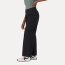 BAGGY DAD WIDE-LEG JEANS - BLACK