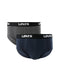 LEVI'S® MEN'S SOLID LOGO BRIEF (2 PACK) - BLUE