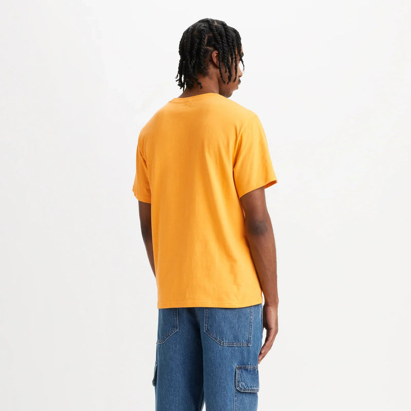 LEVI'S® MEN'S RELAXED FIT SHORT-SLEEVE GRAPHIC T-SHIRT - ORANGE