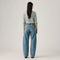 LEVI'S® WOMEN'S BAGGY DAD BARREL JEANS - MED INDIGO - WORN IN