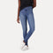 LEVI'S® WOMEN'S 720 HIGH-RISE SUPER SKINNY JEANS - MED INDIGO - WORN IN