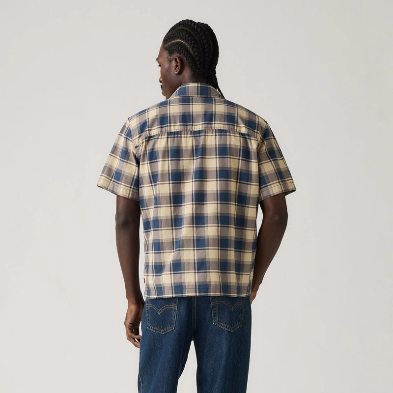 LEVI'S® MEN'S SHORT-SLEEVE DALTON WORKWEAR SHIRT - MULTI COLOUR