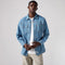 LEVI’S® MEN’S LONG-SLEEVE AUBURN WORKER SHIRT - MED INDIGO - FLAT FINISH