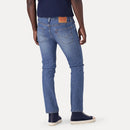 LEVI'S® MEN'S 511™ SLIM JEANS - MED INDIGO - WORN IN