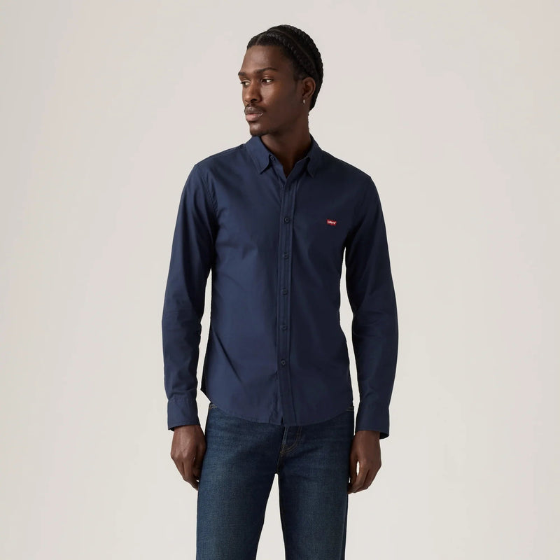 LEVI’S® MEN’S LONG-SLEEVE BATTERY HOUSEMARK SHIRT - BLUE