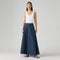 LEVI'S® WOMEN'S XL SKIRT - DARK INDIGO - FLAT FINISH