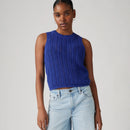 LEVI'S® WOMEN'S SUNRISE CROCHET TANK - BLUE