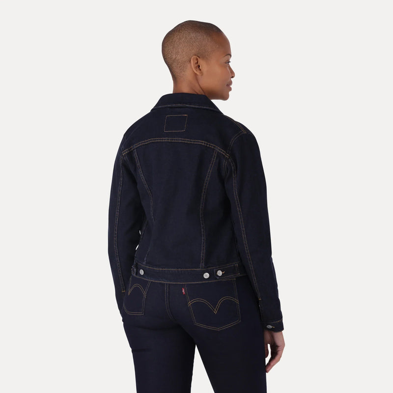 LEVI'S ® ORIGINAL TRUCKER JACKET - DARK INDIGO - FLAT FINISH
