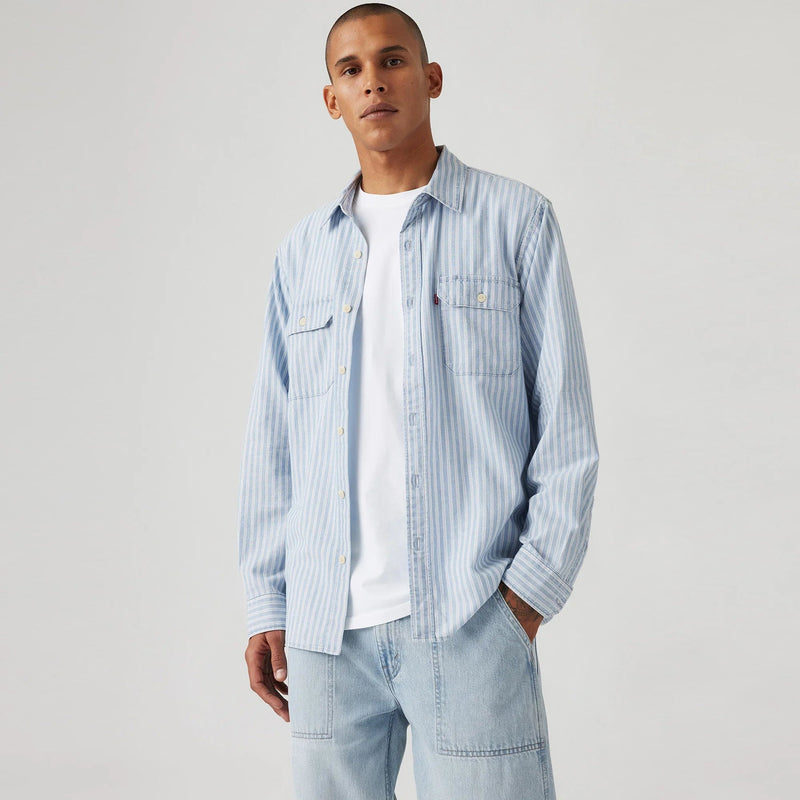 LEVI’S® MEN’S JACKSON WORKER OVERSHIRT - BLUE