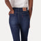 LEVI'S® WOMEN'S 720 HIGH-RISE SUPER SKINNY JEANS - DARK INDIGO - WORN IN