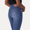LEVI'S® WOMEN'S 720 HIGH-RISE SUPER SKINNY JEANS - MED INDIGO - WORN IN