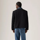 LEVI'S® X SACAI MEN'S DENIM X METELASSE TWILL REVERSIBLE BLOUSON - DARK INIDGO - FLAT FINISH