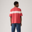 LEVI'S® MEN'S HALF-SLEEVE T-SHIRT - MED INDIGO - WORN IN