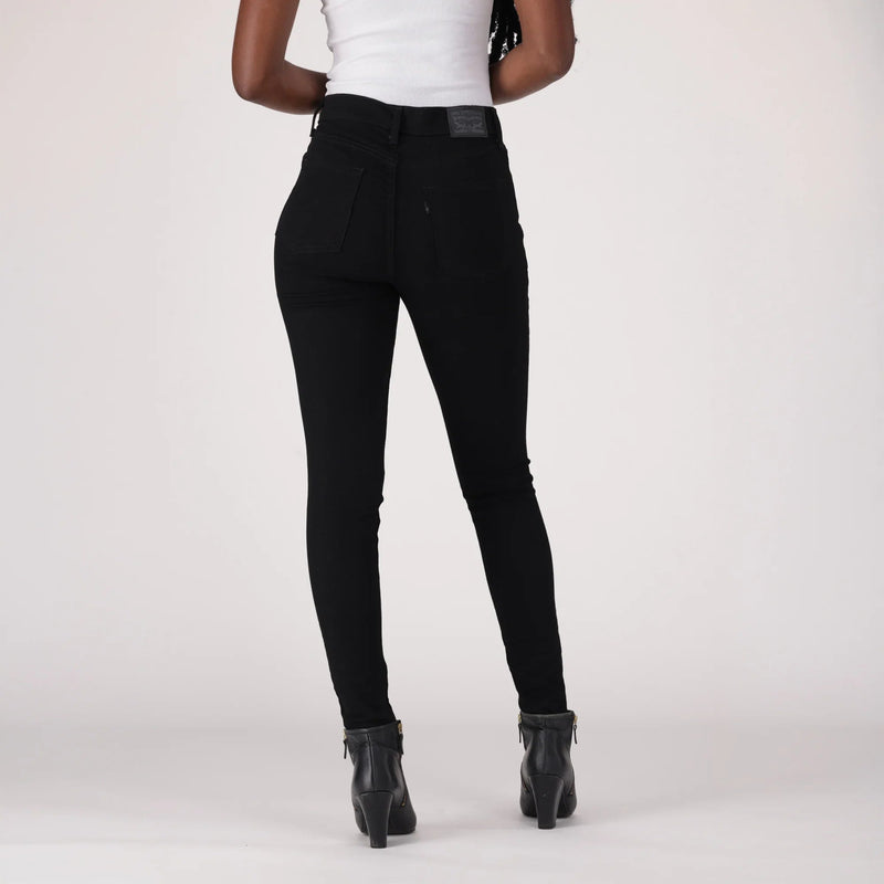 LEVI’S® WOMEN'S 710 MID-RISE SUPER SKINNY JEANS - BLACK