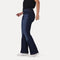 LEVI'S® WOMEN'S CURVY FLARE - DARK INDIGO - WORN IN